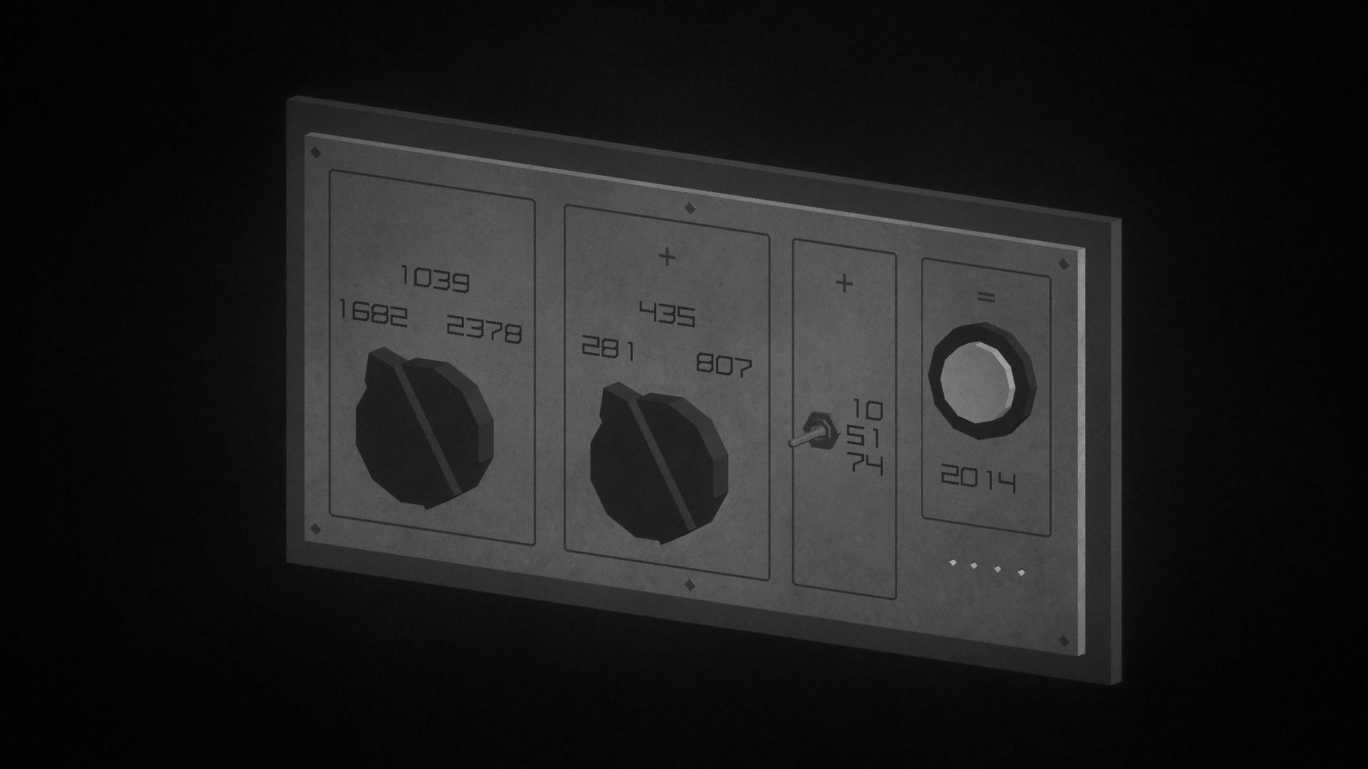 One of the earliest puzzles in Lorelei and the Laser Eyes (Image via Annapurna Interactive)